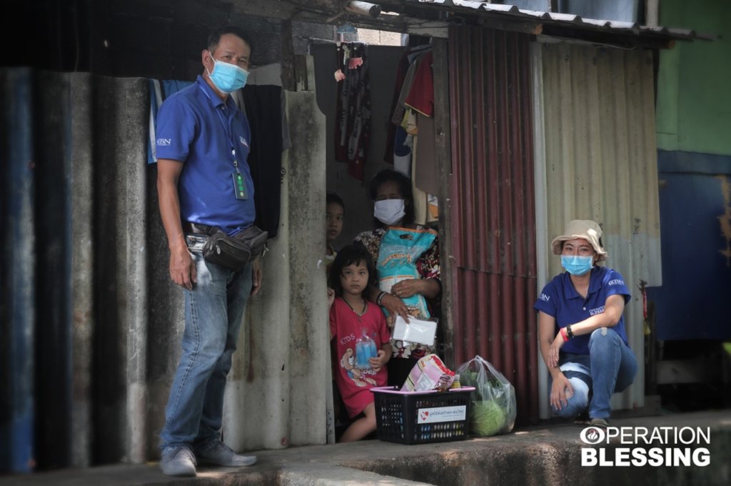 Covid-19 relief for families in remote area