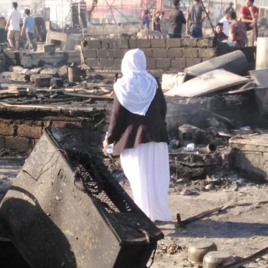 Recovery Fund - Massive Yezidi IDP Camp Fire