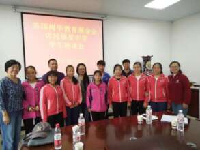 SOAR visited Melinda's high school