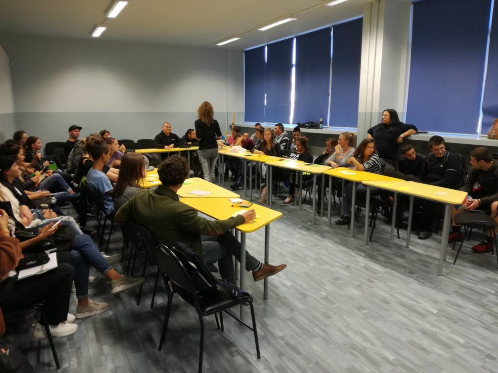 Career workshop in 90 SU "Jose de San Martin"