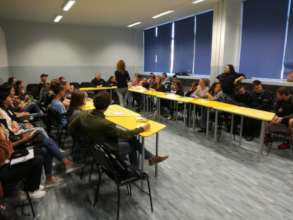 Career workshop in 90 SU "Jose de San Martin"