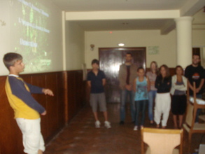 Plovdeiv group presnting their Tourist guide