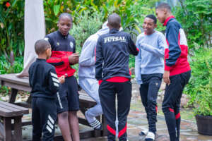 Building relationships during camp