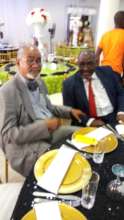 Left-Prof Kofi Duncan,  Nigeria's oldest oncologis