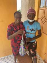 Issuing of kits to vulnerable girls