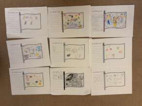 Original flags made by participants