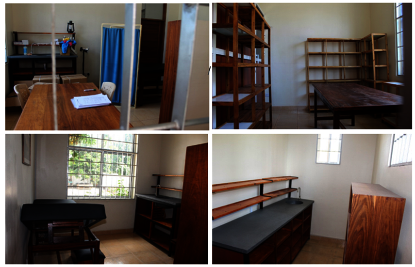 Different rooms of the Medical Center