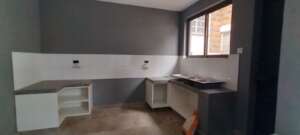 The school opens Tuesday, the kitchen is ready!