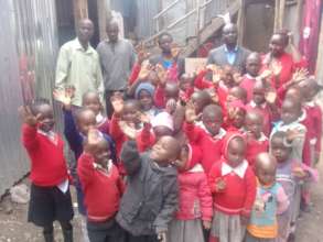 Children at School Assembly