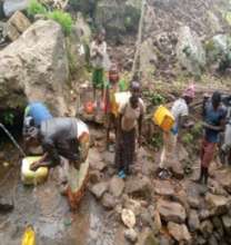 Amirat's current source of water for her family