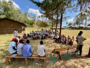 Meeting together for training