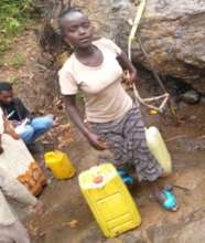 Amirat on her fourth hour-long journey for water