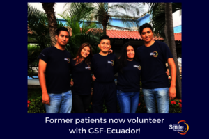 Former patients now volunteers!