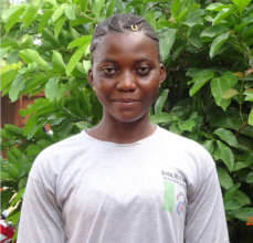 Aguiratou, a proud and grateful midwifery student
