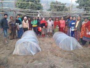 Beneficiaries Growing Vegetables