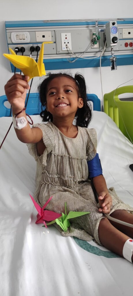 SUPPORT 220 CHILDREN WITH CANCER IN COLOMBIA