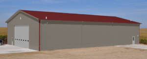 Proposed 72'x48' indoor building