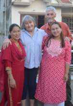 Mum and daughter with IGWR Inc. Committee members