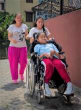 A wheelchair for a special girl