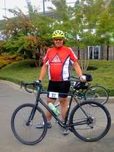 Chris, Red Rider at Tour de Cure
