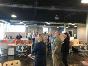 Staff and Volunteers Hear Inspirational Stories