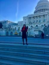 ADA Advocate Deanna at the Capitol