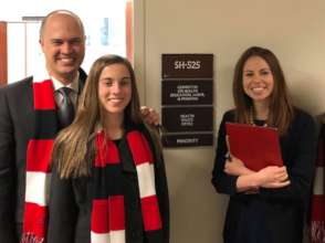 Paige and Brad met with Sen. Murray's advisor
