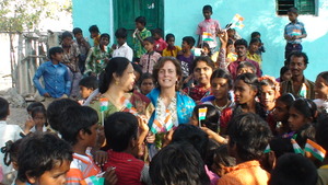 AMIDST DESTITUTE CHILDREN