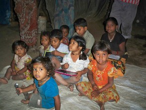 children are happy, excited for this new lantern