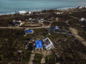 Hurricane Dorian (2019). Photo: IOM/Muse Mohammed