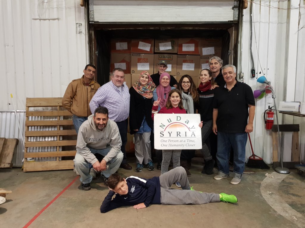 Loading with NuDay's Team (and Eliza Dusku!)