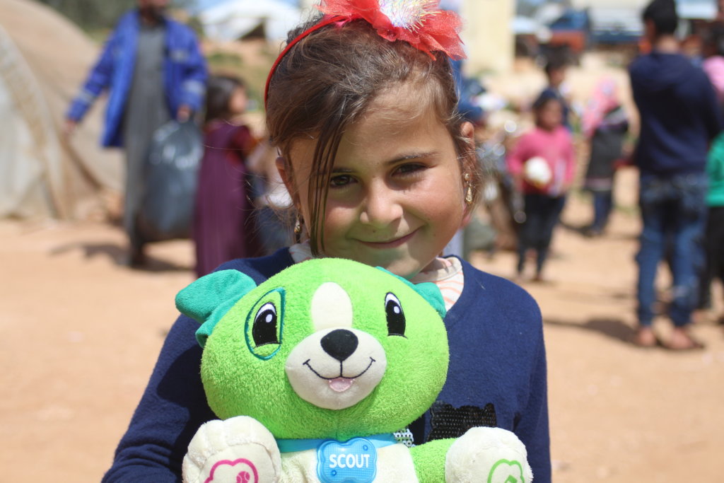 Containers of Love to Displaced Women & Children