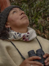 Peasant women monitoring forests