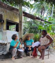 Meli's first workshop @Quilombo Bracinho do Icatu