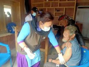 Covid Vaccine in most remote village in Nepal