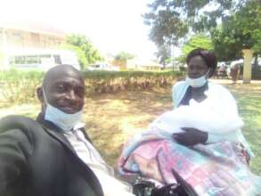 Happy parents after safe delivery