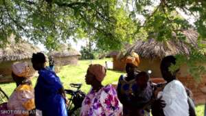 Organizing community meeting, sensitization