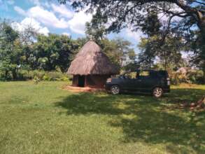 Parents House, car that helped, hired ambulance