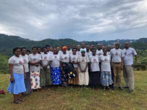 Mukono Parish VHCTs in a group photo