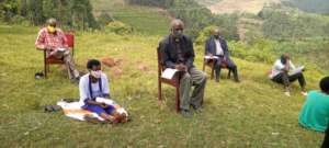 Some religious leaders during VCTF training