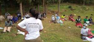 CTPH training VCTFs in Mpungu Sub County