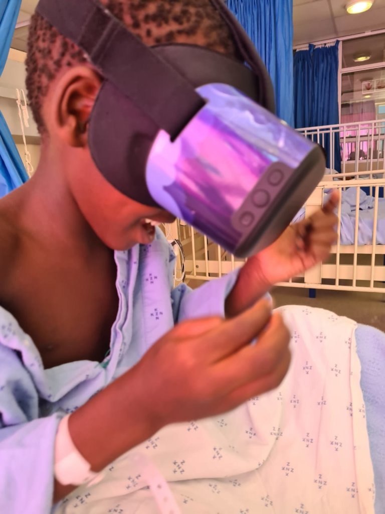 Bringing Virtual Reality to hospitalized children