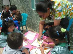 Children Participating in a Workshop