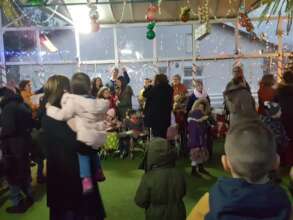 Community Christmas Party in the PlaySpace