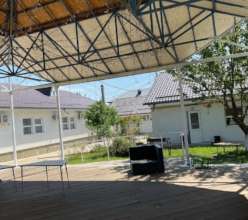 The existing pavilion