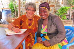Rinda and Mwanaisha in 2018