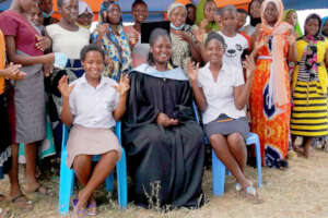 Mwanaisha's university graduation in 2020
