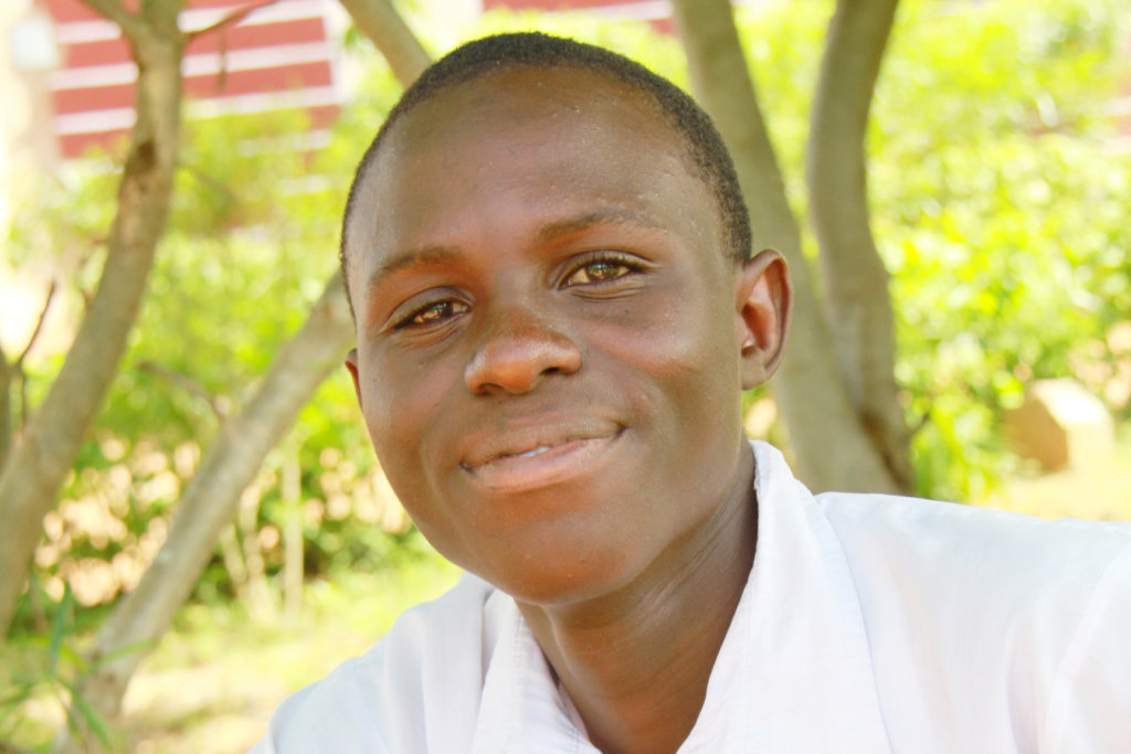 Brian Tsuma as a new Kenya Keys student in 2011