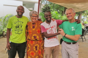 Stephen, Rinda, Khalid, and Brent