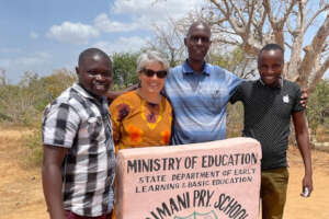 Kennedy at Karimani Primary School